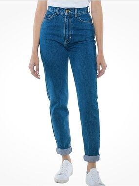 American Apparel High-Waist Mom Jeans